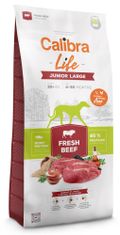 Calibra Dog Life Junior Large Fresh Beef, 12 kg
