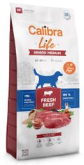 Calibra Dog Life Senior Medium Fresh Beef, 12 kg