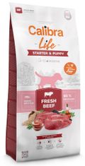 Calibra Dog Life Starter & Puppy Fresh Beef, 12 kg