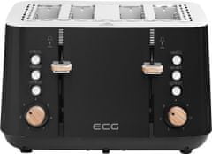 ECG Kenyérpirító ST 4768 Timber Black