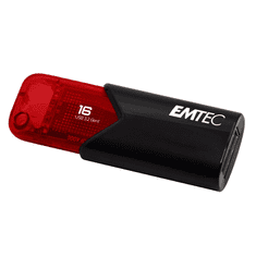 Emtec Pen Drive 16GB B110 Click Easy 3.2 USB 3.2 fekete-piros (ECMMD16GB113) (ECMMD16GB113)