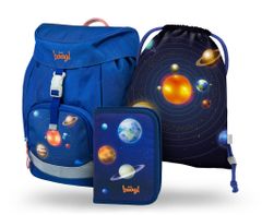 BAAGL 3 SET Airy Planets: aktatáska, tolltartó, táska, táska