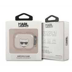 Karl Lagerfeld Karl Lagerfeld KLA3UCHGD AirPods 3 borító arany/arany csillámpor Choupette