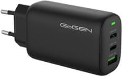 GoGEN Hálózati töltő USB-C és PD támogatással (65W), ACHPD 365 B, fekete