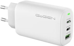 GoGEN Hálózati töltő USB-C és PD támogatással (65W), ACHPD 365 W, fehér