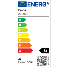 EMOS LED fényforrás spot GU10 3W melegfehér (Z75040) (EmosZ75040)