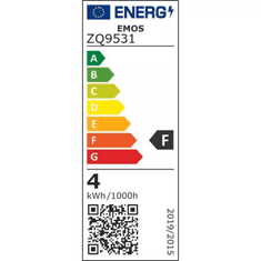 EMOS LED izzó G9 3.5W 330lm természetes fehér (ZQ9531) (EmosZQ9531)