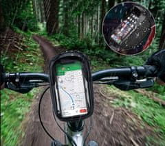 Pronett XJ4270 Vízálló kerékpáros mobiltelefon tok
