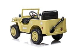Lean-toys JH-103 Khaki 4x4 akkumulátoros autó