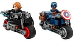LEGO Marvel 76260 Fekete Özvegy és Amerika Kapitány motorkerékpárok