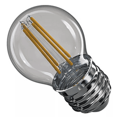 EMOS LED fényforrás filament kisgömb E27 4W melegfehér (Z74240) (Z74240)