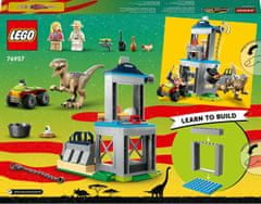 LEGO Jurassic World 76957 Velociraptor szökés