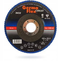 Germa Flex 10x levélcsiszoló 125mm P36 INOX