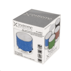 Esperanza XP101B Extreme Flash hordozható Bluetooth hangszóró kék (XP101B)