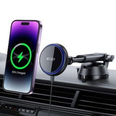 Tech-protect V4 Dashboard MagSafe autós telefontartó 15W, fekete