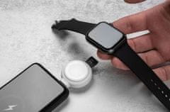 FIXED Orb mágneses töltőadapter Apple Watch számára FIXORB-WH, fehér
