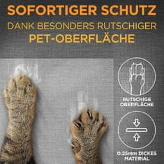 Tierhood ® Bútorvédő Fólia Macskakaparás Ellen: 33 x 23 cm (12 db) | CATPROTECT