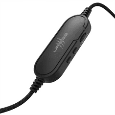 uRage játék headset SoundZ 800 7.1, fekete, fekete