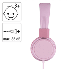 Thomson HED8100P gyermek fejhallgató, rózsaszín