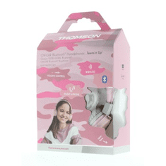 Thomson WHP8650 Bluetooth fejhallgató "TEENS", rózsaszínű
