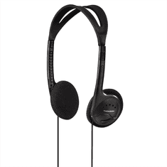 Thomson on-ear fejhallgató HED1115, fekete színű