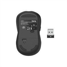 Hama vezeték nélküli optikai többeszközös egér MW-650, USB/Bluetooth, fekete