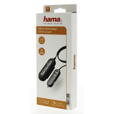 Hama USB járműtöltő 2+3, AutoDetect, 10 A, 2 m