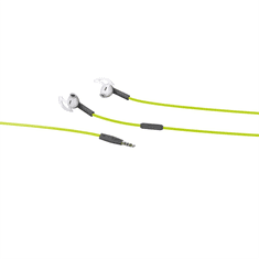 Hama fejhallgató mikrofonnal Joy Sport, szilikon fülhallgató, szürke/zöld