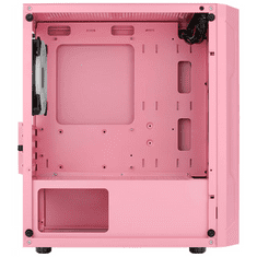 Aerocool Számítógépház Trinity Mini Mesh RGB mATX Pink Edzett üveg (ACCS-PV32133.P1)