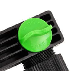 Vidaxl zöld és fekete ABS és PP 4-irányú csap adapter 19,5 x 6 x 11 cm 154450