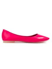 Amiatex Női balerina cipő 100714 + Nőin zokni Gatta Calzino Strech, rózsaszín árnyalat, 38