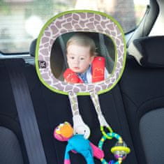 BenBat Baby autós tükör praktikus fogantyúkkal játékokhoz, zsiráf 0m+
