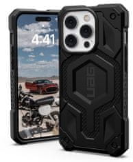 UAG Monarch Pro Kevlar MagSafe, Kevlar fekete - iPhone 14 Pro, 114030113940