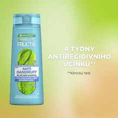 Garnier Korpásodás elleni tisztító sampon minden korpás hajtípusra Fructis Antidandruff (Re-Oxygen Shampoo) (Mennyiség 250 ml)