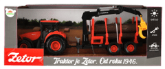 Teddies Zetor traktor emelő- és rakodókarral