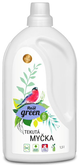 Real Green folyékony mosogatószer 1,5 l