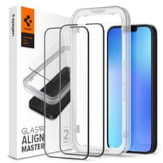 Spigen tR Align Master 2 Pack, FC fekete - iPhone 14/iPhone 13 Pro/iPhone 13, AGL03387
