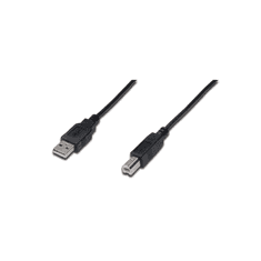 Assmann USB A-B összekötő kábel 1m (AK-300102-010-S) (AK-300102-010-S)
