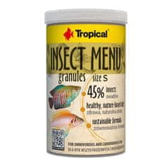 TROPICAL Insect Menu Granules Size S 1000ml/540g haltáp magas rovar tartalommal