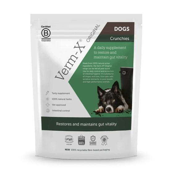 Verm-X Természetes granulátum bélparaziták ellen kutyáknak 100g