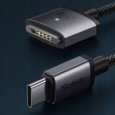 Mcdodo Mcdodo USB-C Magsafe 3 140W 2M Macbook kábel CA-1470