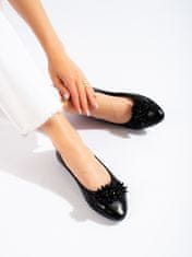 Amiatex Női balerina cipő 100805, fekete, 36