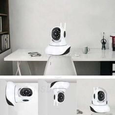 VYZIO® Wifis kamera, mozgásérzékelős biztonsági kamera, 360°-os térfigyelő kamera, kültérre és beltérre egyaránt | VISIONSPOT