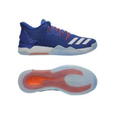Adidas Cipők kosárlabda kék 50 2/3 EU D Rose 7 Low