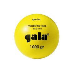 Gala Gyógyászati labda 3 kg műanyag Gala sárga