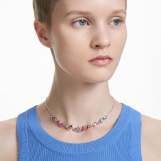 Swarovski Gyönyörű nyaklánc kristályokkal Gema 5658398