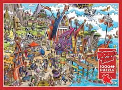 Cobble Hill Puzzle DoodleTown: Viking Village 1000 darabos puzzle
