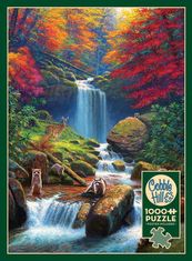 Cobble Hill Puzzle Titokzatos vízesések ősszel 1000 darab