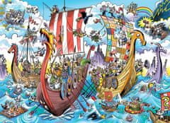 Cobble Hill Puzzle DoodleTown: Viking expedíció 1000 darabos puzzle