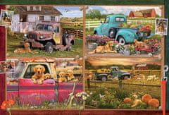 Cobble Hill Dog Life Puzzle 2000 darab